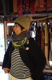 ⑥「さぁ、巻いてみよう!」玉木新雌ショール展4_f0226293_857362.jpg