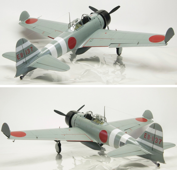 タミヤ 1/32 零戦21型(A6M2)完成! : Paris Design Models タミヤ 1/32 零戦21型(A6M2)完成! : Paris Design Models