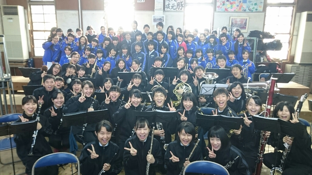 金光学園音楽部吹奏楽団のみんな！ありがとう‼_d0016622_12545923.jpg