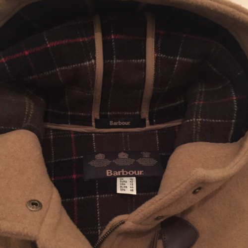 Barbour Duffle Coat._e0189741_18435514.jpg