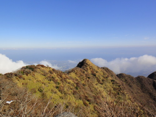 ２０１５年１２月１２日　雲仙　国見岳　普賢岳_c0179351_21433432.jpg