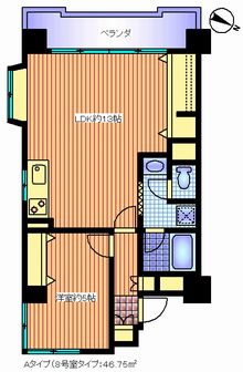 千歳烏山　リビング１３帖の１LDKマンション_d0204154_18252684.jpg