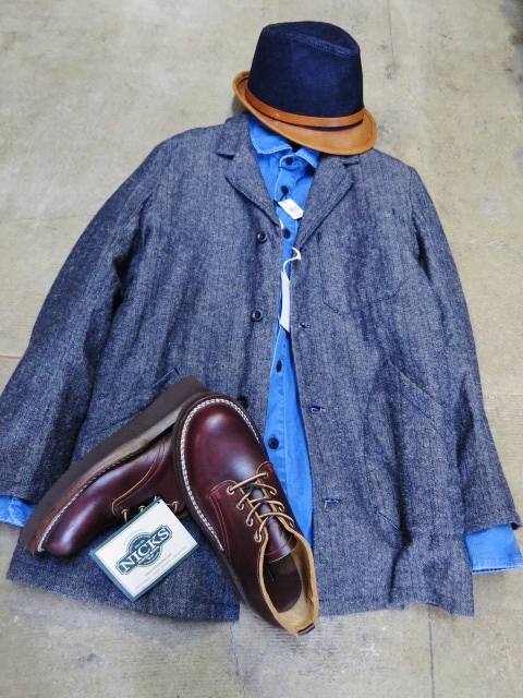 MORNO ・・・ 大阪発、帽子職人の帽子ARTIST によるDENIM 中折れHAT!★!_d0152280_13455598.jpg