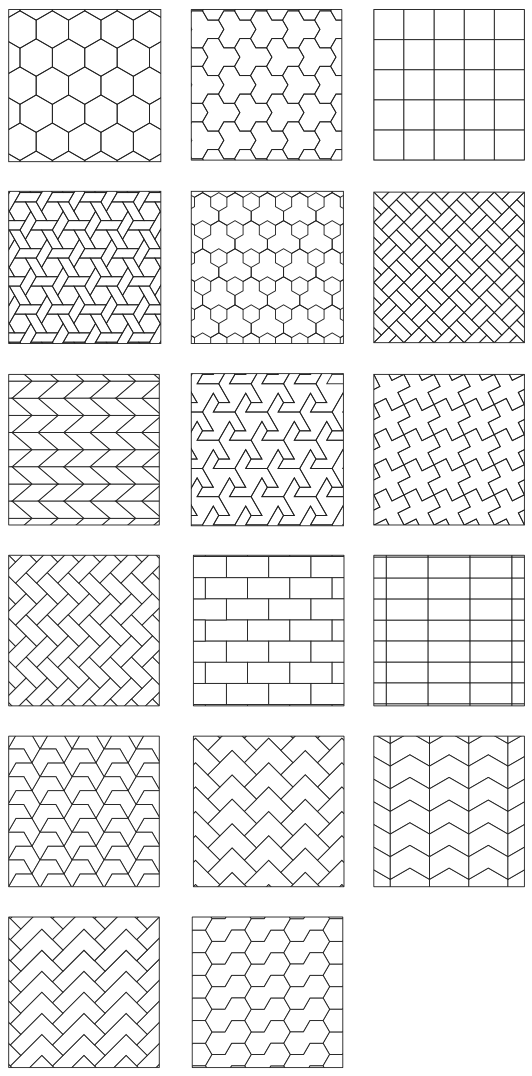 模様の分類の話 幾何学模様のブログ みずすましの図工ノート