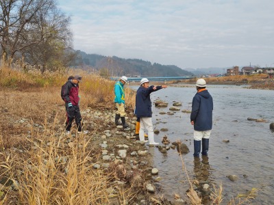 川まち計画地の現地説明_c0336902_127235.jpg