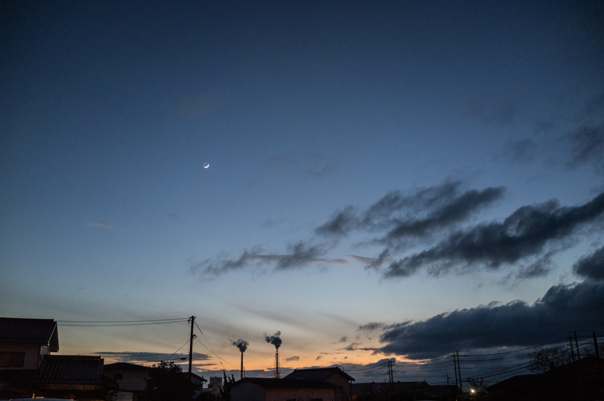 今日の夕空_e0015567_2255875.jpg