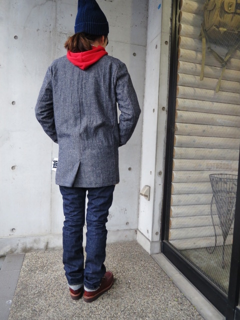 密かに3年連続の人気 ・・・ Yarmo HERINGBONE WOOL DRIVERS COAT JKT (修正・別注)!★!_d0152280_181878.jpg