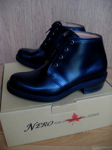 安藤製靴 IGA 27.0cm NERO
