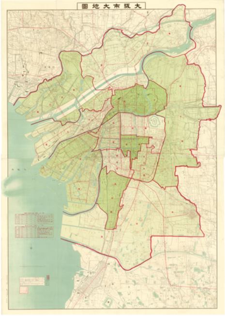 古地図で愉しむ大阪まち歩き