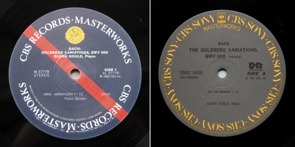 グールドのゴルトベルク1981年盤の2015年盤のLP(なんてややこしいんだ)_d0027243_14191689.jpg