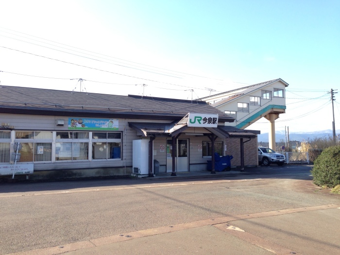 山形鉄道フラワー長井線今泉駅~ひたすら静かな時間。_a0334793_20424697.jpg