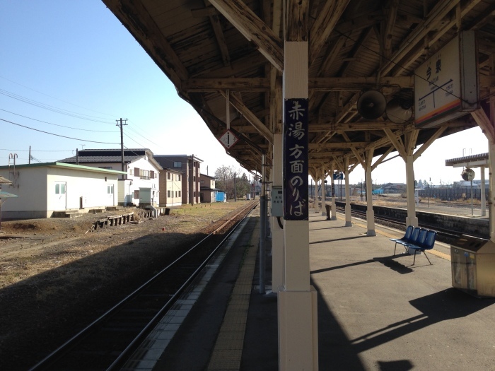山形鉄道フラワー長井線今泉駅~ひたすら静かな時間。_a0334793_20441201.jpg