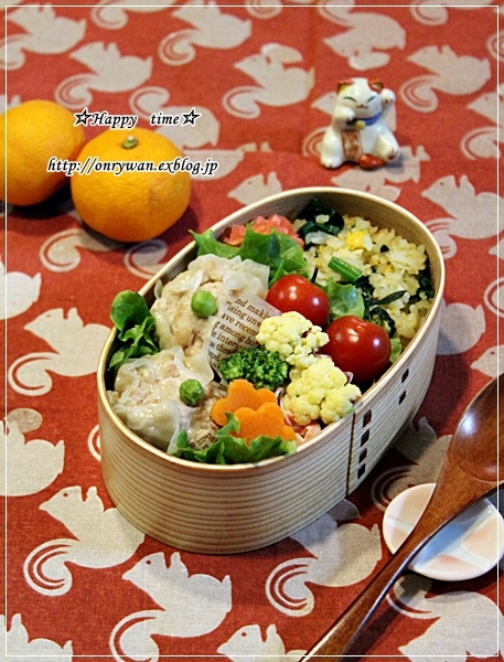 ポパイ炒飯と焼売弁当と~♪_f0348032_16264705.jpg