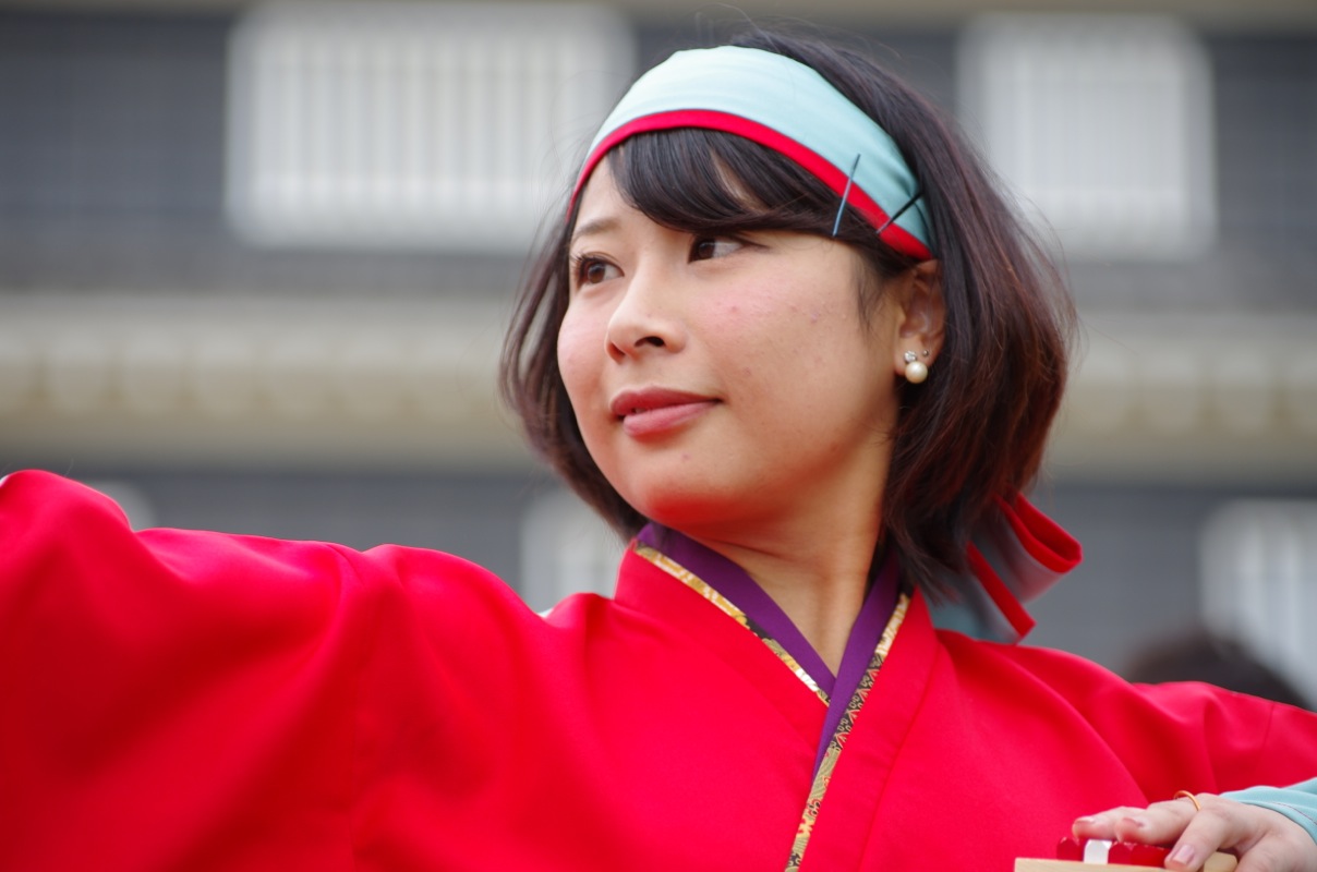 秋のおかやま桃太郎まつり２０１５その１５ 凛夏 ヒロパンのよさこいライク N Vanライフ