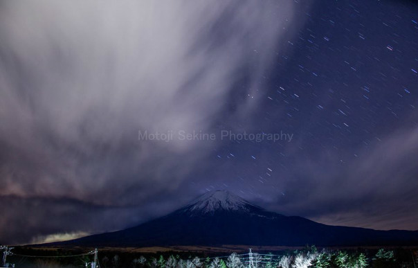 富士山と夜空_d0160611_11360190.jpg