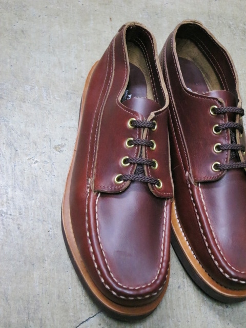 お待たせしました。。。年末・新入荷のRussell Moccasin Fishing Oxford (別注)!★!_d0152280_23274059.jpg