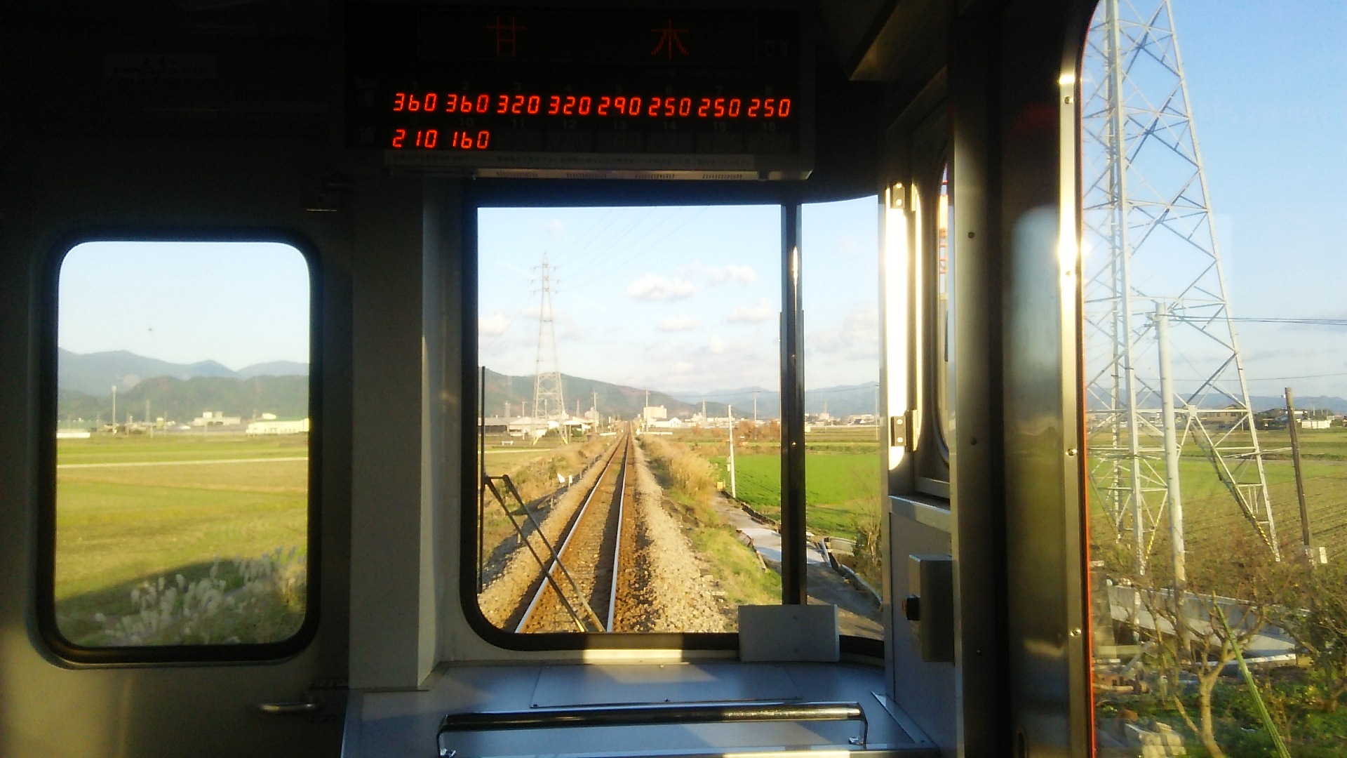 甘木鉄道（基山→甘木）父の見舞いに行ってきました。_c0212604_6393422.jpg
