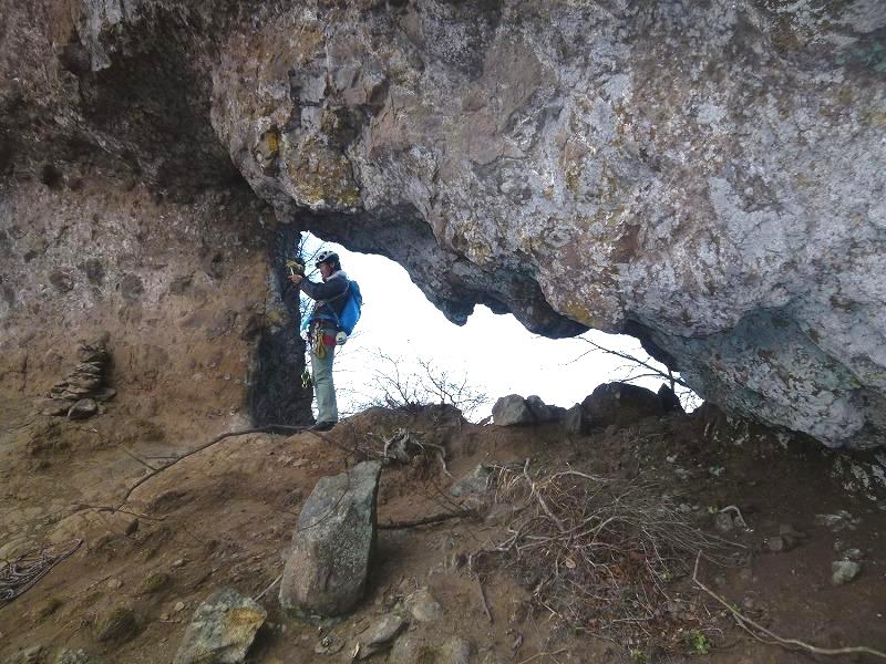 下仁田町　星穴探検隊が行く初冬の妙義山　　　　　Hoshianadake in Mount Myōgi, Gunma_f0308721_2173053.jpg