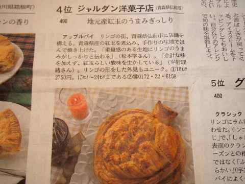 タムラファーム(弘前市)*アップルパイ60種類め_b0147224_2119293.jpg