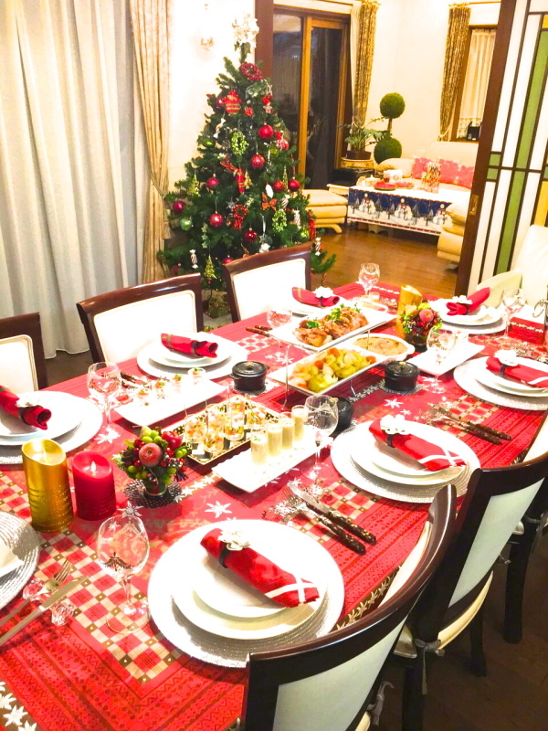 H邸のクリスマスの食卓（2015）_c0366777_19170363.jpg
