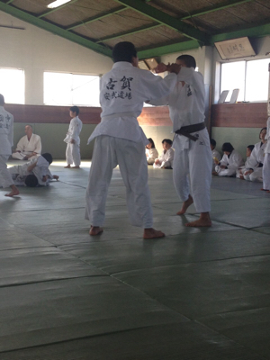安武道場との合同練習_b0172494_20434261.jpg