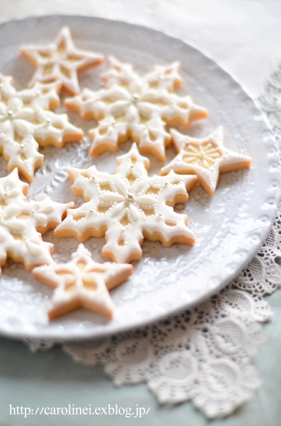 クリスマスアイシングクッキー　Homemade Holiday Season\'s Icing Cookies_d0025294_17513297.jpg
