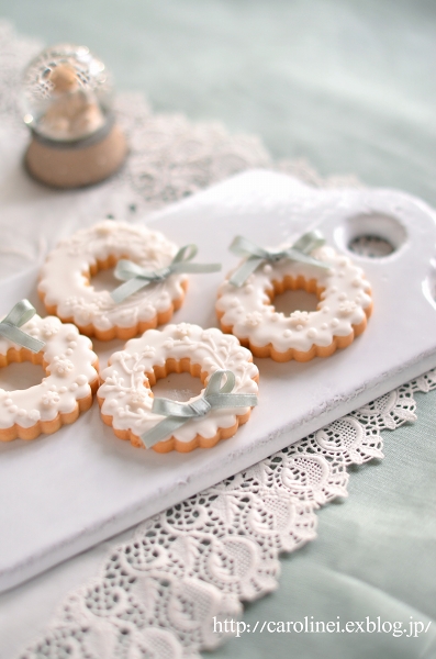 クリスマスアイシングクッキー　Homemade Holiday Season\'s Icing Cookies_d0025294_17514697.jpg