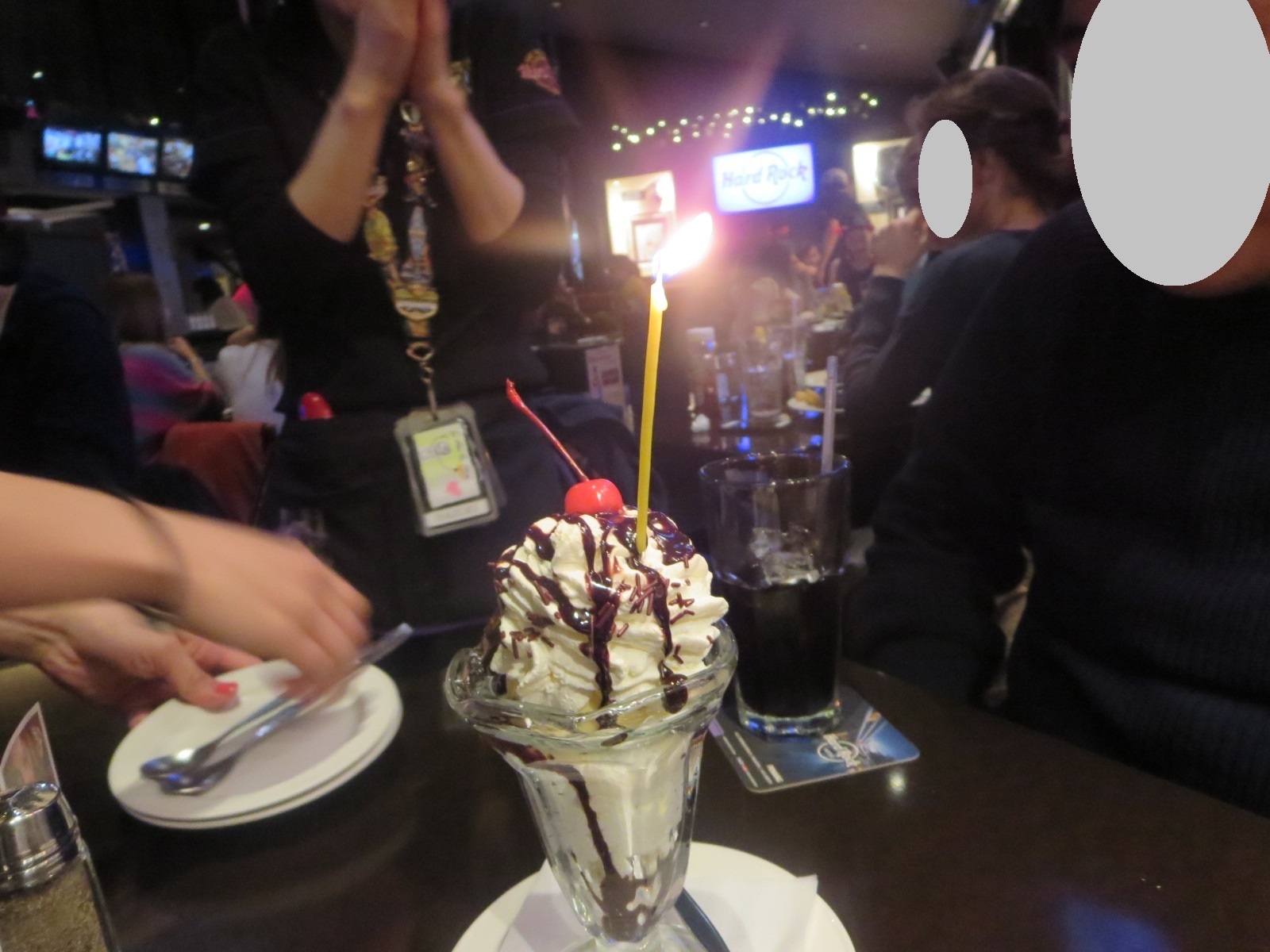 ハードロックカフェ 六本木で誕生祝い 15年 12月 おいしい生活 ハードロックカフェ 六本木で誕生祝い 15年 12月 おいしい生活