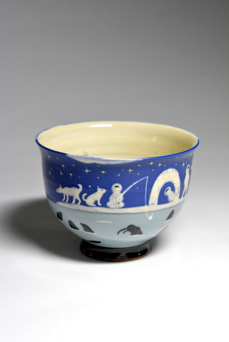 「スナ・フジタ展 うつわの中の物語」 レンゲ・鉢・茶碗_d0087761_19175085.jpg
