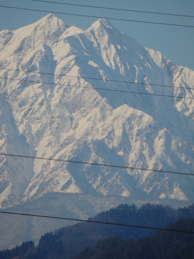 冬の景：北アルプス遠景_f0049074_07033122.jpg