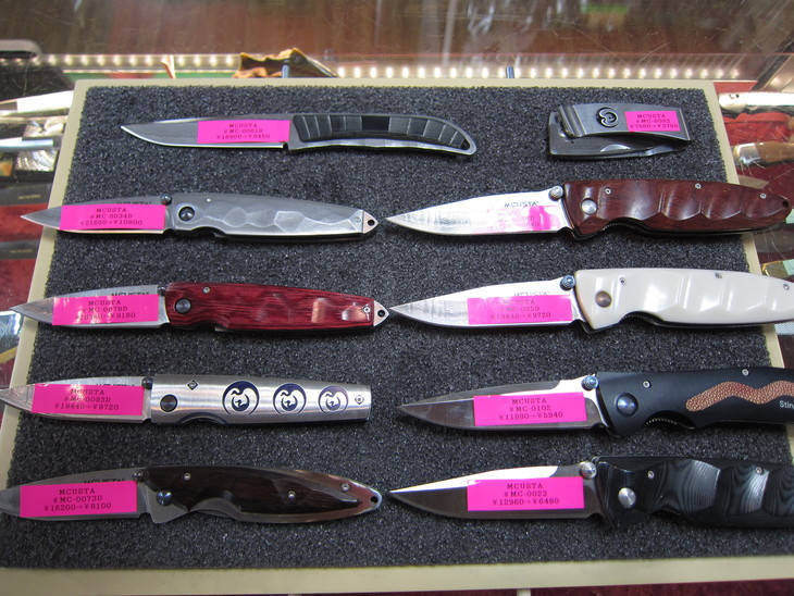 数量限定MCUSTAナイフ!!