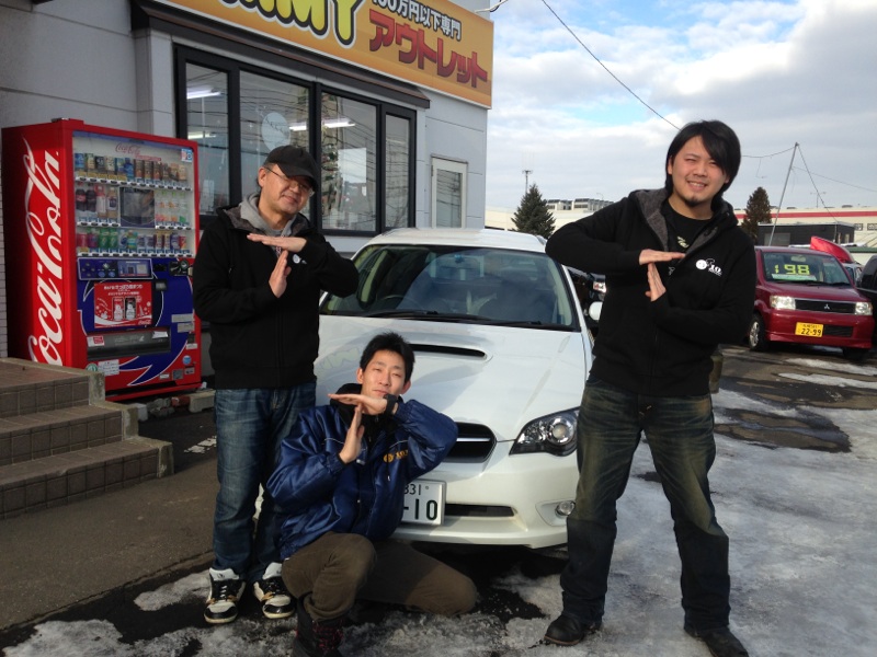 １２月２３日(水)★TOMMYアウトレット★レガシィGT・S様☆納車☆車検ランクル６０・S様納車☆_b0127002_15185593.jpg