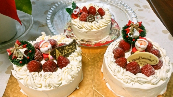 12月23日(祝) クリスマスケーキ!_d0138307_15022404.jpg