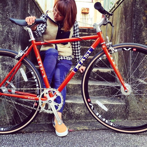 2016 MASI FIXED UNO RISER マジィ ピスト クロモリ おしゃれ自転車 自転車女子 自転車ガール_b0212032_16112731.jpg