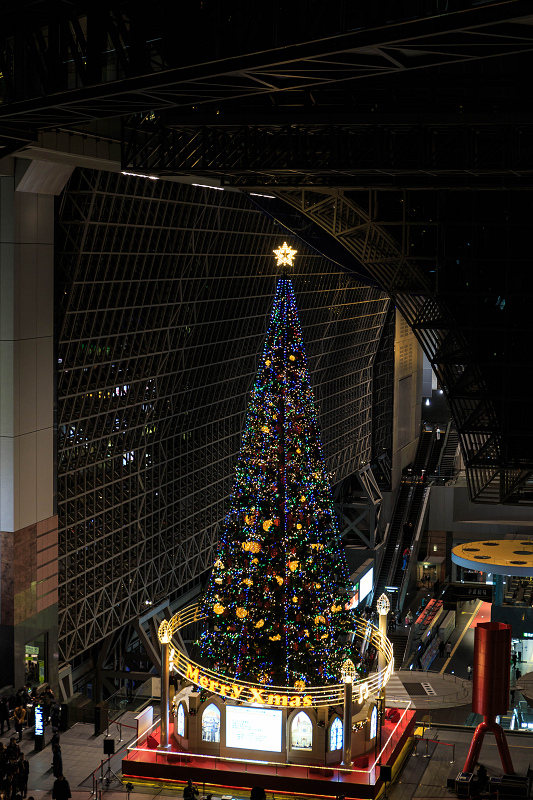 クリスマスイルミネーション in KYOTO Station _f0155048_16544386.jpg