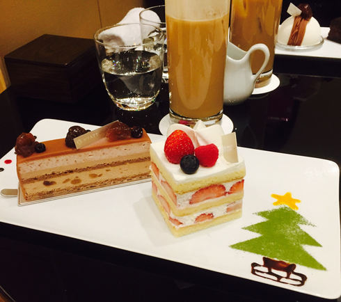 クリスマス ケーキ2つの贅沢セット ハイアットリージェンシー東京 ハレクラニな毎日
