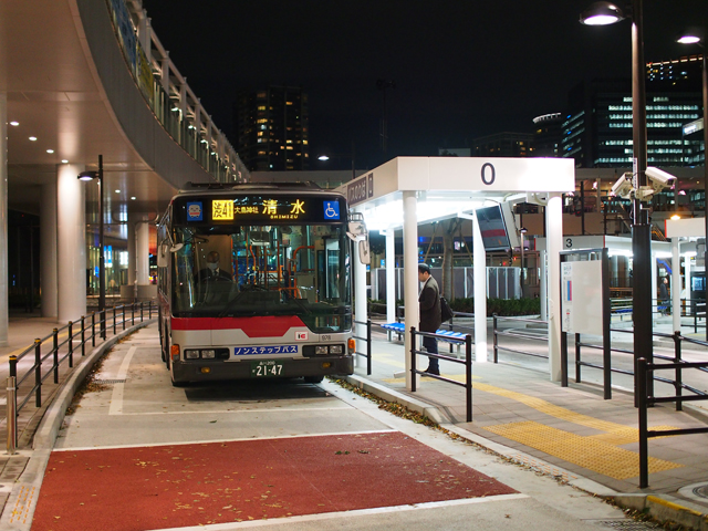 大崎駅西口バスターミナル供用開始_c0130964_8542859.jpg