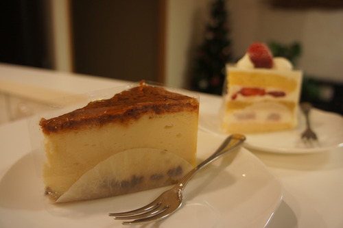 【冬至&一足先にクリスマスケーキ】_f0215714_15562412.jpg