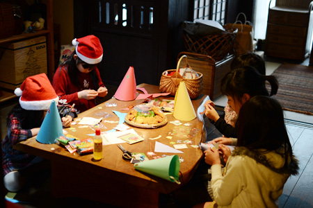 小学生のクリスマスパーティ。_d0227246_1636650.jpg