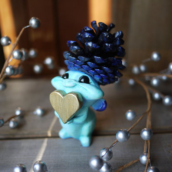 Blue Seedling with Heart by Lyla Warren_e0118156_9183361.jpg