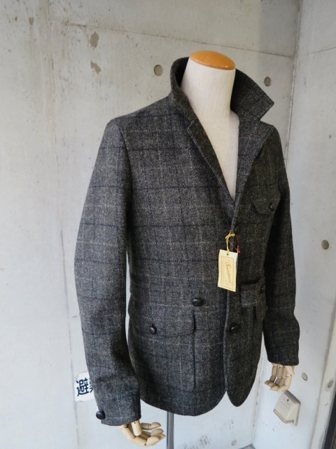 冬の小粋な大人なWOOL JACKET 。。。NO FORK JACKET By SOUND MAN (再!)_d0152280_14321877.jpg