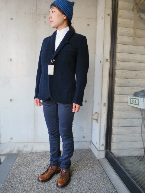 冬の小粋な大人なWOOL JACKET 。。。NO FORK JACKET By SOUND MAN (再!)_d0152280_1937186.jpg