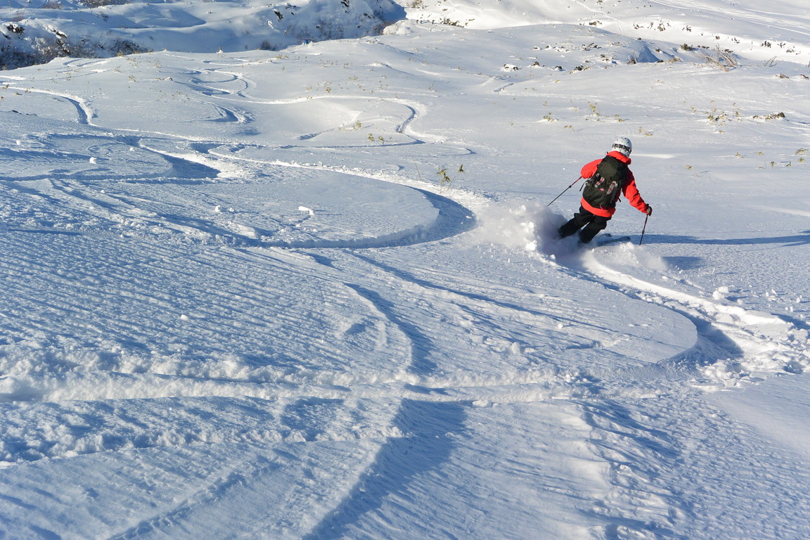 2015年12月　『新雪の山へ、前十勝』　December 2015 \"The beginning of ski season at Mt Tokachi\"_c0219616_2226148.jpg