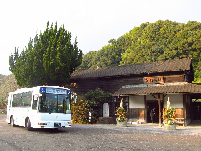 嘉例川駅 鹿児島県隼人町 ウエスタンビュー 九州の路線バス沿線風景サイト 嘉例川駅 鹿児島県隼人町 ウエスタンビュー 九州の路線バス沿線風景サイト