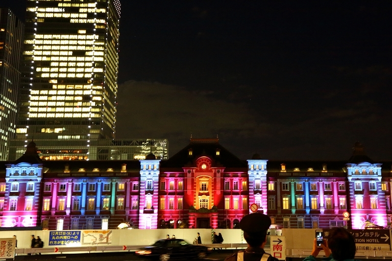 東京ミチテラス２０１５の「東京駅スペシャルライトアップ」、その前にちょっとだけ羽生君のスケートリンクに寄り道_b0291402_22065598.jpg