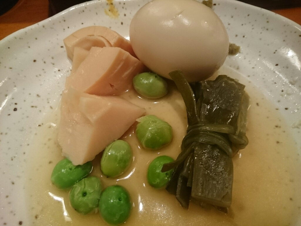 12/25 二軒目 桃若の長崎おでん@思案橋_b0042308_09513009.jpg