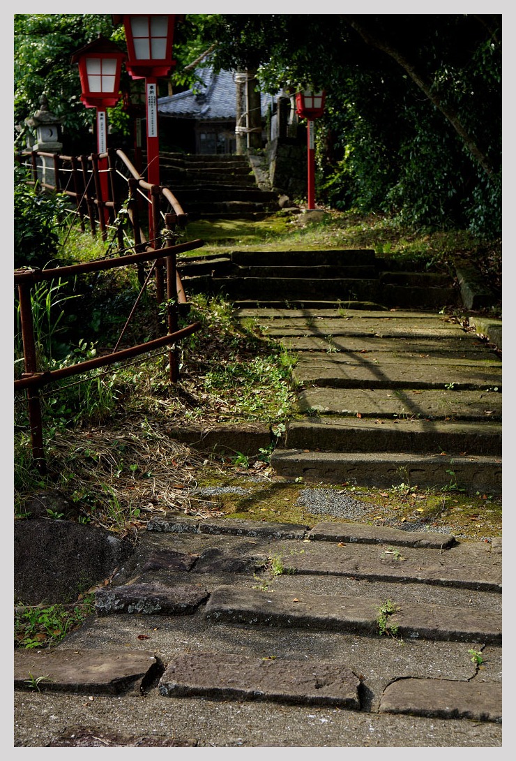 熊本・永尾神社の夕景_c0129599_1754596.jpg