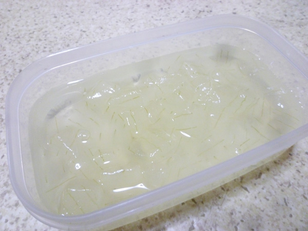 【自作】アロエベラの缶詰を使ってゼリー_c0152767_21511370.jpg