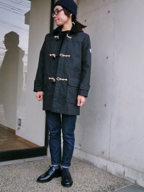 UK Limited モデル ･･･ Gloverall　OILED CLOTH DUFFLE COAT JACKET！★！_d0152280_13294517.jpg