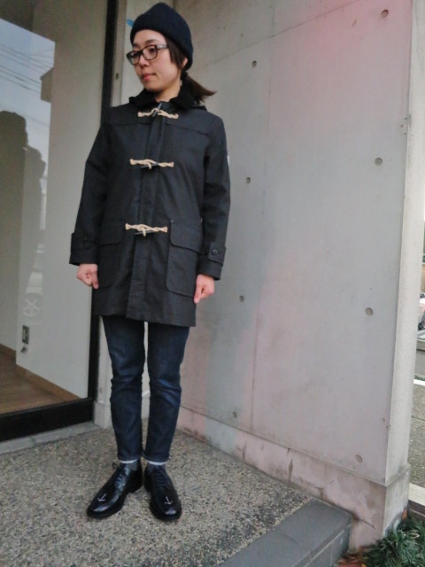 UK Limited モデル ･･･ Gloverall　OILED CLOTH DUFFLE COAT JACKET！★！_d0152280_13302719.jpg